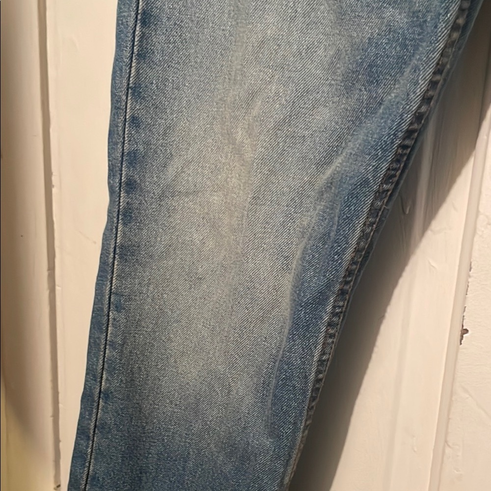 Levi's Blue Straight Jeans - Picture 4 of 7